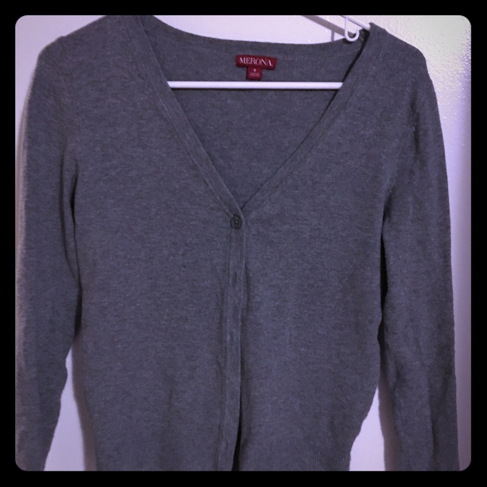 Grey Cardigan